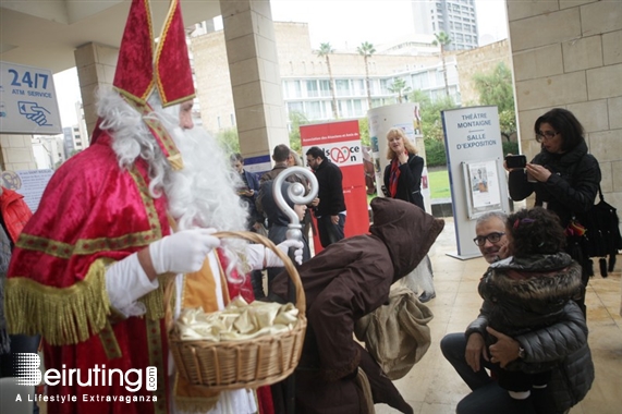 Activities Beirut Suburb Social Event Saint Nicolas et le Telethon à l'institut français du Liban  Lebanon