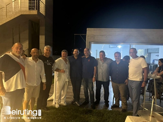 Social Event Sunset Gathering at Karam Residence in Amchit Lebanon