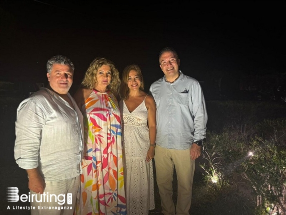 Social Event Sunset Gathering at Karam Residence in Amchit Lebanon