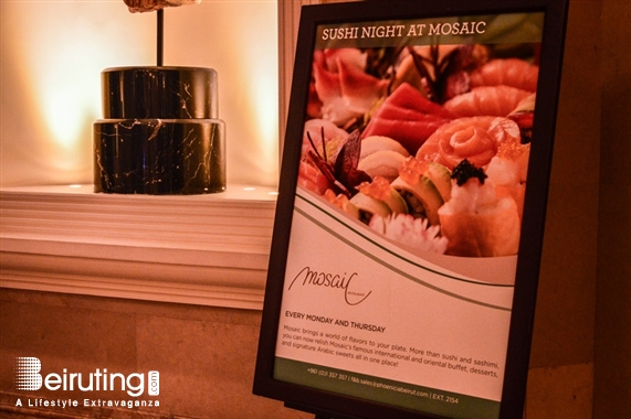 Mosaic-Phoenicia Beirut-Downtown Social Event Sushi Night at Mosaic Lebanon