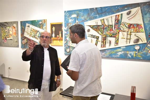 Activities Beirut Suburb Exhibition Retrospective 1964-2024 exhibition at Galerie Cheriff Tabet Lebanon