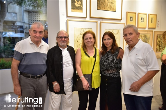 Activities Beirut Suburb Exhibition Retrospective 1964-2024 exhibition at Galerie Cheriff Tabet Lebanon