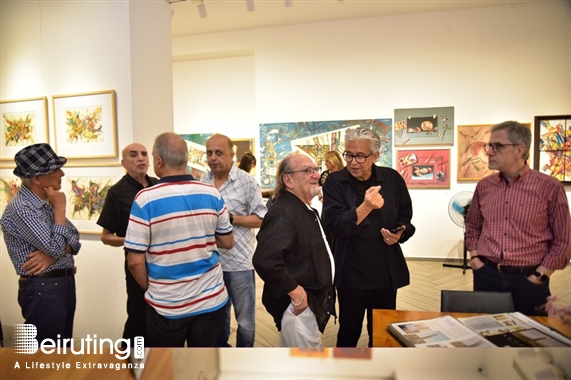 Activities Beirut Suburb Exhibition Retrospective 1964-2024 exhibition at Galerie Cheriff Tabet Lebanon