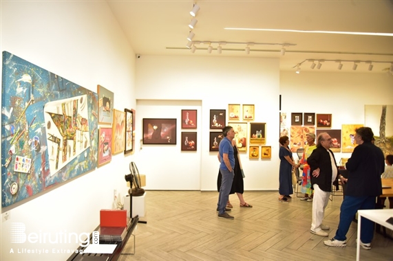 Activities Beirut Suburb Exhibition Retrospective 1964-2024 exhibition at Galerie Cheriff Tabet Lebanon