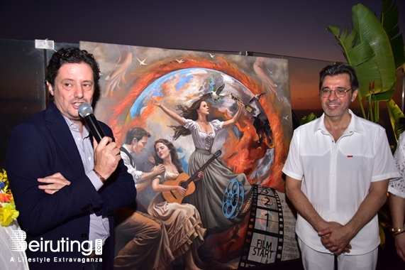 Social Event Architect Andre Verdureau at Murex D'or Launch Event Lebanon