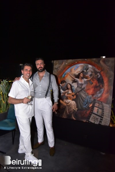 Social Event Architect Andre Verdureau at Murex D'or Launch Event Lebanon