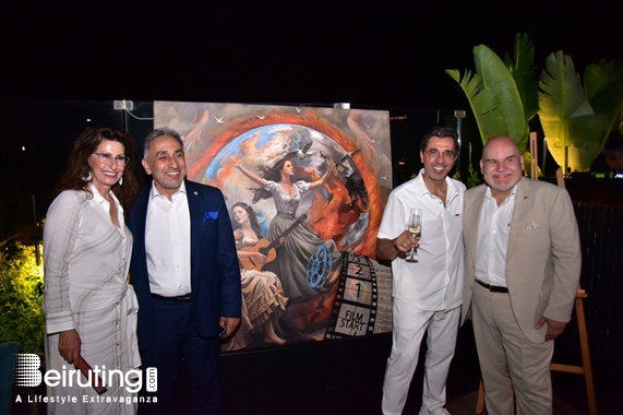 Social Event Architect Andre Verdureau at Murex D'or Launch Event Lebanon