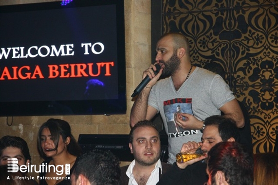 Taiga Beirut Beirut-Monot Nightlife Taiga Beirut on Saturday Night Lebanon