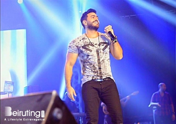 Biel Beirut-Downtown Concert Tamer Hosny at Beirut Holidays Lebanon