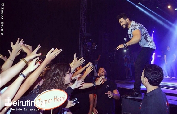 Biel Beirut-Downtown Concert Tamer Hosny at Beirut Holidays Lebanon