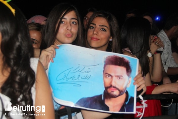 Biel Beirut-Downtown Concert Tamer Hosny at Beirut Holidays Lebanon