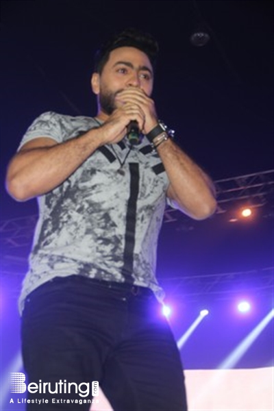 Biel Beirut-Downtown Concert Tamer Hosny at Beirut Holidays Lebanon