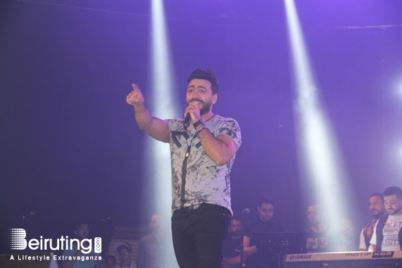 Biel Beirut-Downtown Concert Tamer Hosny at Beirut Holidays Lebanon