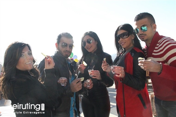 TerreBrune Mzaar,Kfardebian Outdoor Terrebrune BBQ Winter Pool Party Lebanon