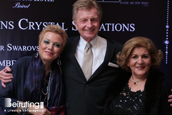 Four Seasons Hotel Beirut  Beirut-Downtown Social Event Toni Breiss Crystal Sensation Lebanon