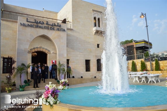 Social Event The New Municipal Palace Inauguration Ceremony in Jeita Lebanon