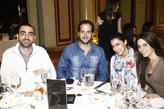 Pavillon Royal Beirut-Downtown Social Event The Pikasso d or Winners Lebanon