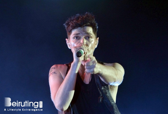 Byblos International Festival Jbeil Concert The Script at BIF Lebanon