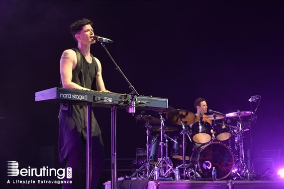 Byblos International Festival Jbeil Concert The Script at BIF Lebanon