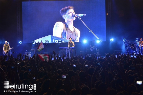 Byblos International Festival Jbeil Concert The Script at BIF Lebanon