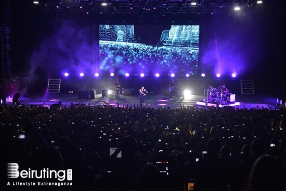 Byblos International Festival Jbeil Concert The Script at BIF Lebanon