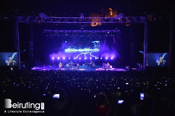 Byblos International Festival Jbeil Concert The Script at BIF Lebanon