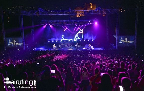 Byblos International Festival Jbeil Concert The Script at BIF Lebanon