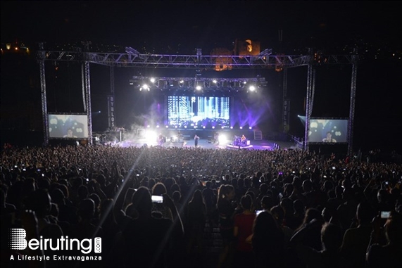 Byblos International Festival Jbeil Concert The Script at BIF Lebanon