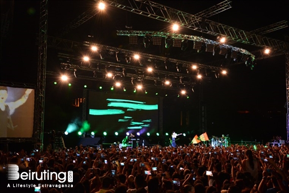 Byblos International Festival Jbeil Concert The Script at BIF Lebanon