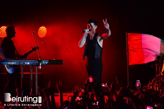 Byblos International Festival Jbeil Concert The Script at BIF Lebanon