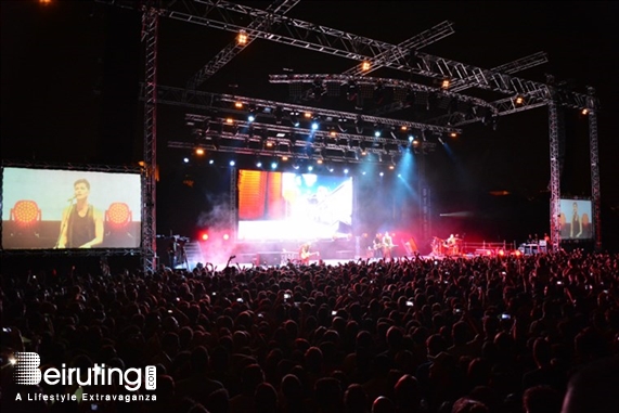 Byblos International Festival Jbeil Concert The Script at BIF Lebanon