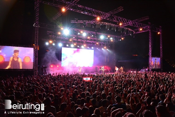 Byblos International Festival Jbeil Concert The Script at BIF Lebanon