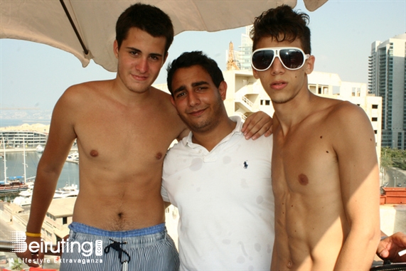 Sun 7 Beirut-Downtown Beach Party Thursdays pool party at Sun7 Lebanon