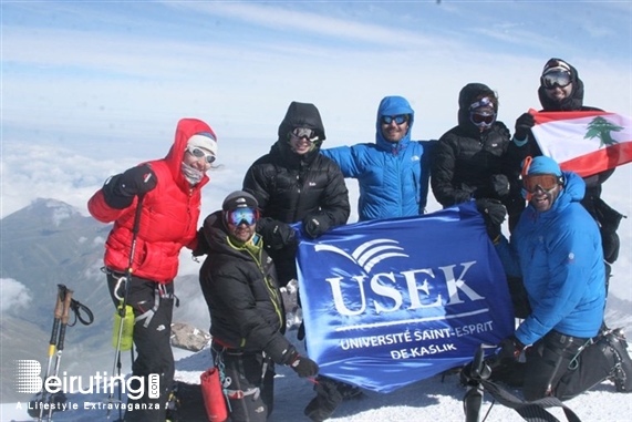 USEK Kaslik University Event USEK and Team Lebanon expedition to Oceania 2013 Lebanon
