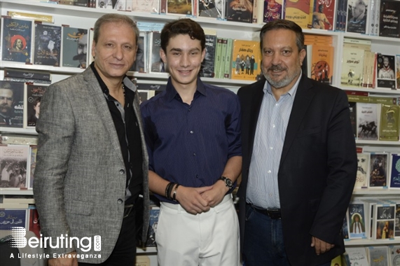 Social Event Bassel Shehabi Book Signing Ceremony Lebanon