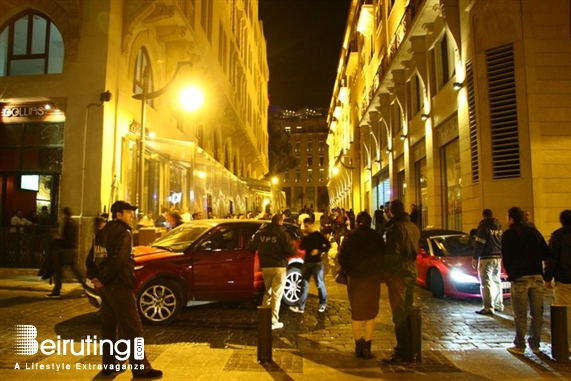 Uruguay Street Beirut-Downtown Nightlife Uruguay Street on Friday Night  Lebanon