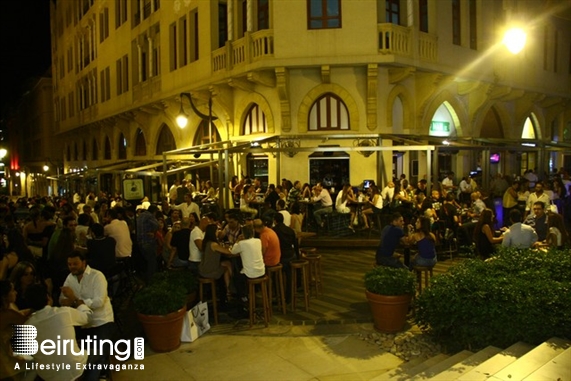 Uruguay Street Beirut-Downtown Nightlife Uruguay Street on Thursday Night  Lebanon