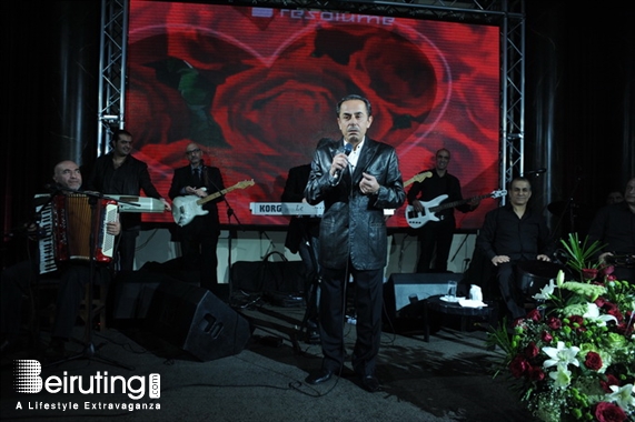 Atlal Plaza  Jounieh Concert Valentine with Melhem Barakat Lebanon