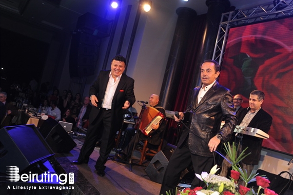 Atlal Plaza  Jounieh Concert Valentine with Melhem Barakat Lebanon