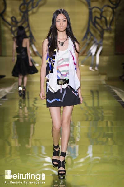 Around the World Fashion Show Versace SS2014 Womens Collection Lebanon