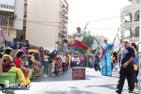 Activities Beirut Suburb Outdoor Volvo Street Festival Lebanon