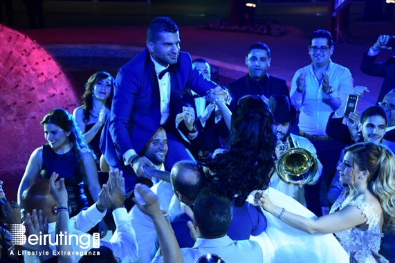 Casino du Liban Jounieh Wedding Wedding of Toni Chidiac and Joanna Khoury - Ceremony Lebanon