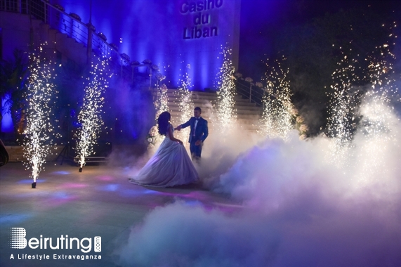 Casino du Liban Jounieh Wedding Wedding of Toni Chidiac and Joanna Khoury - Ceremony Lebanon