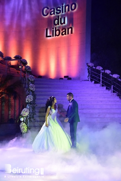 Casino du Liban Jounieh Wedding Wedding of Toni Chidiac and Joanna Khoury - Ceremony Lebanon