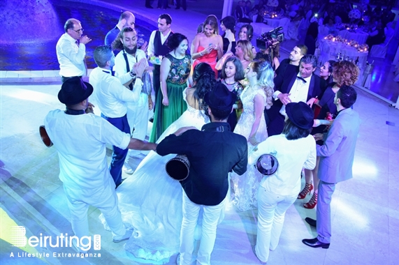 Casino du Liban Jounieh Wedding Wedding of Toni Chidiac and Joanna Khoury - Ceremony Lebanon