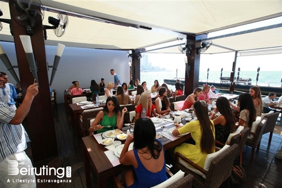 La Plage Beirut-Downtown Social Event World Next Top Model Lunch Lebanon