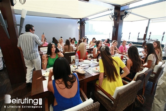 La Plage Beirut-Downtown Social Event World Next Top Model Lunch Lebanon