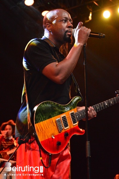 Activities Beirut Suburb Concert Wyclef Jean at Summer Misk Festival Lebanon