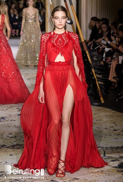 Around the World Fashion Show Zuhair Murad Spring Summer 2018 Couture at PFW Lebanon