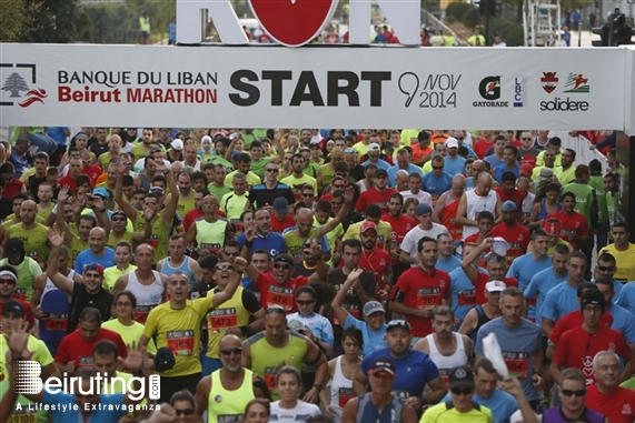 Activities Beirut Suburb Outdoor Beirut Marathon 2014 Lebanon